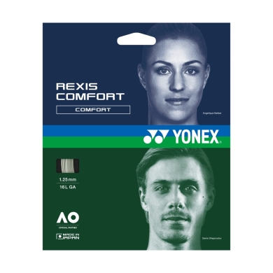 Yonex Tennis String Rexis Comfort (Power+Comfort) white 12m Set