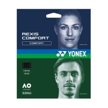 Yonex Tennis String Rexis Comfort (Power+Comfort) black 12m Set