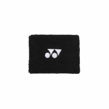 Yonex Sweatband Wrist Yonex Logo Centre 10x8cm black 1 piece