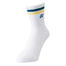 Yonex Sports Sock Crew 2024 white/yellow/blue - 1 pair