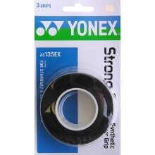 Yonex Overgrip Strong 0.6mm black 3 pack