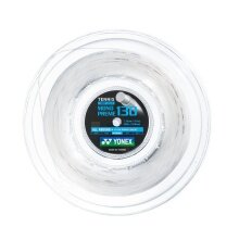 Yonex Tennis String Monopreme 1.30 (Durability+Control) white 200m roll