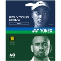 Yonex Tennis String Poly Tour Drive 1.25 (Durability+Spin) Yellow 12m Set