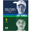 Yonex Tennis String Poly Tour Drive Soft 1.25 (Durability+Control) Yellow 12m Set