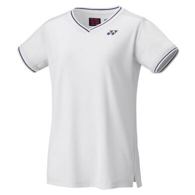 Yonex Sport T-shirt Crew Neck Wimbledon 2024 White Ladies