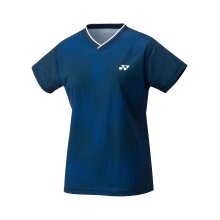 Yonex Sport T-shirt Crew Neck Club Team #21 navy blue Women