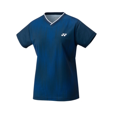 Yonex Sport T-shirt Crew Neck Club Team #21 navy blue Women