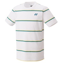 Yonex Sport T-shirt Practice (100% Cotton) 2024 White Men