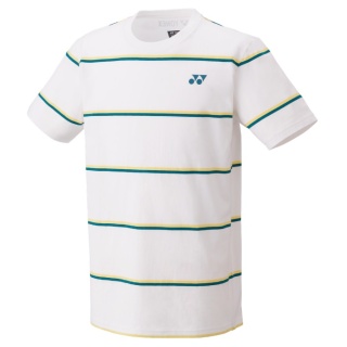 Yonex Sport T-shirt Practice (100% Cotton) 2024 White Men