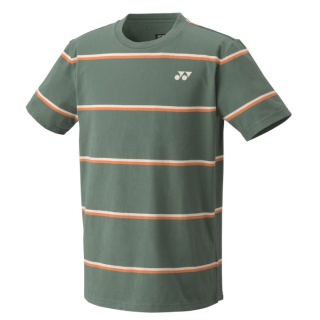 Yonex Sport T-shirt Practice (100% Cotton) 2024 Olive Green Men