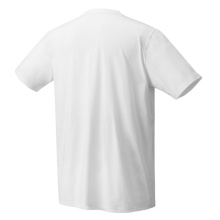 Yonex Training T-shirt Practice Logo (100% Cotton) 2024 White Men