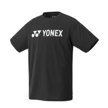 Yonex Sport T-shirt Club Team Logo Print black Men