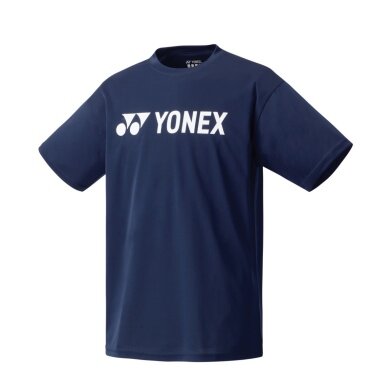 Yonex Sport T-shirt Club Team Logo Print navy blue Men