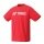 Yonex Sport T-shirt Club Team Logo Print red Men