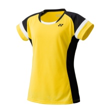 Yonex Sport-Shirt Team #18 yellow/black Women