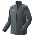 Yonex Training Jacket Practice (100% Polyester) 2024 slate grey Men