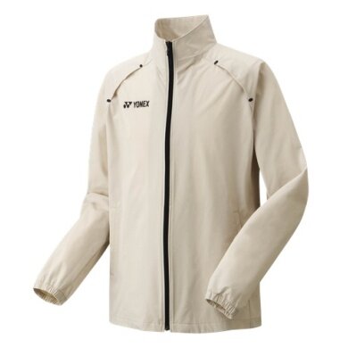 Yonex Training Jacket Practice (100% Polyester) 2024 beige Men