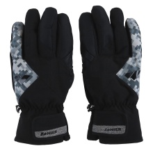 Zanier Winter Gloves Saalbach.GTX (windproof, waterproof) black/white/grey