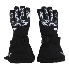 Zanier Winter Gloves GAP.STX Juniors (waterproof) black/white