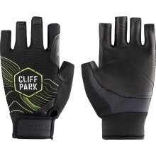 Zanier Climbing Gloves Cliff Park (Leather Palm) black