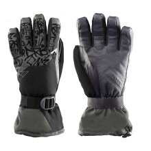 Zanier Winter Gloves GAP.STX Juniors (waterproof) black/anthracite grey