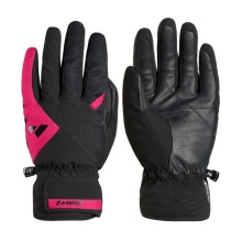 Zanier Winter Gloves Saalbach.GTX (windproof, waterproof) black/fuchsia