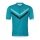 Ziener Bike T-shirt Nelis (Front zipper, three back pockets, mesh inserts, quick-drying) blue Men