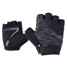 Ziener Bike Gloves Ceniz (Gel Padding, Pull-off Aid) black mottled - 1 Pair