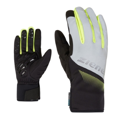 Ziener Winter Cycling Gloves Dilip As Touch (waterproof, windproof) black/yellow