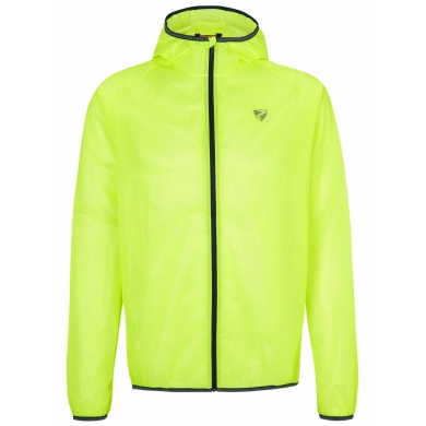 Ziener Cycling Rain Jacket Natius (waterproof, windproof, breathable) yellow men's