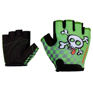 Ziener Bicycle Gloves Closi Junior (Foam Padding, Easy Removal) lime green Boys