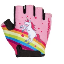 Ziener Bike Gloves Closi Junior (Foam Padding, Pull-off Aid) Pink Girls