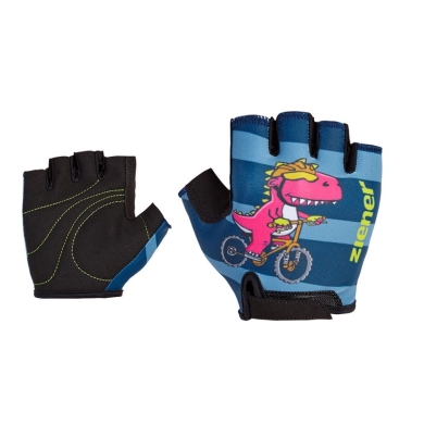 Ziener Bike Gloves Closi Junior (Foam Padding, Pull-off Aid) navy blue Boys