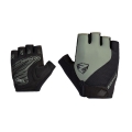 Ziener Bike Gloves Collby (Gel Padding, Pull-off Aid) stone grey/green