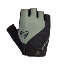 Ziener Bike Gloves Collby (Gel Padding, Pull-off Aid) stone grey/green