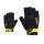 Ziener Bicycle Gloves Coovi (Gel Foam Padding, Pulling Aid) black/lemon