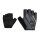 Ziener Cycling Gloves Crisander (Road Bike, Gel Foam Padding, Easy Removal) black/grey