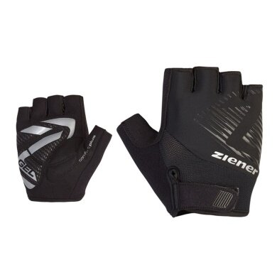 Ziener Cycling Gloves Curdt (Gel Padding, Pull-off Aid) black