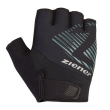 Ziener Bike Gloves Curdt (Gel Padding, Pull-off Aid) pine/black