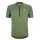 Ziener Bike Shirt Nadex (front zipper, mesh inserts, quick-drying) green Men