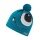 Ziener Knitted Hat (Pom Pom) Iago Blue Kids