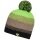 Ziener Knitted Hat Ishi (warm, Fleece Lining, reflective elements) green/beige/black Children