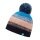 Ziener Knitted Hat Ishi (warm, fleece lining, reflective elements) pink/dark blue Children