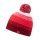 Ziener Knitted Hat Ishi (warm, Fleece Lining, reflective elements) neon pink Kids