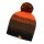 Ziener Knitted Hat Ishi (warm, fleece lining, reflective elements) brown/orange Children