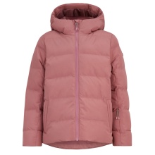 Ziener Winter Ski Jacket Amani (Snow Skirt, Waterproof, Windproof) Pink Girls