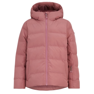 Ziener Winter Ski Jacket Amani (Snow Skirt, Waterproof, Windproof) Pink Girls