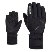 Ziener Winter Gloves Gatis AS® Glove Ski Alpine (windproof, waterproof) black men's - 1 pair