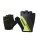 Ziener Road Bike Glove Cristoffer (Gel Padding, Pull-off aid) black /green - 1 pair