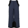 Zigzag Winter Ski Trousers Provo Ski Pants W-PRO 10,000 (waterproof, breathable, snow gaiter) navy blue/black children